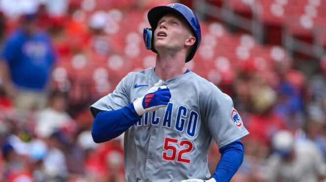 Chicago Cubs and San Francisco Giants MLB betting prediction graphic for the June 12 game at Oracle Park