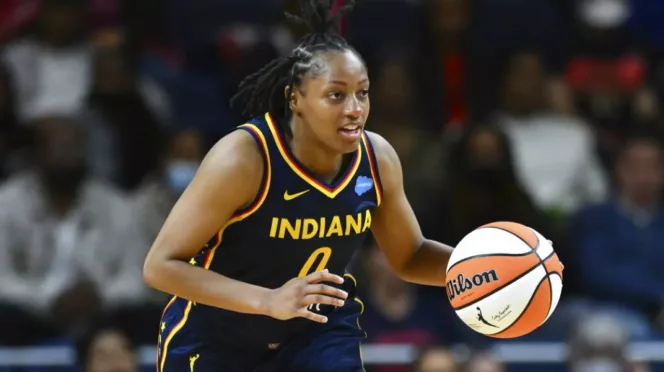 Caitlin Clark and the Indiana Fever host the Seattle Storm at Gainbridge Fieldhouse on July 17, 2026