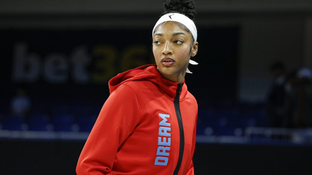 Indiana Fever vs. Atlanta Dream WNBA matchup graphic with betting odds for the June 20 game